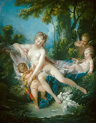 Venus Consoling Love, 1751, National Gallery of Art