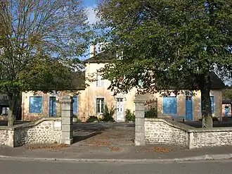 Town hall and school