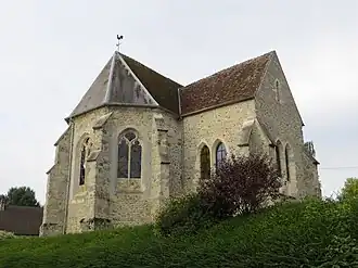 The church in Verdon