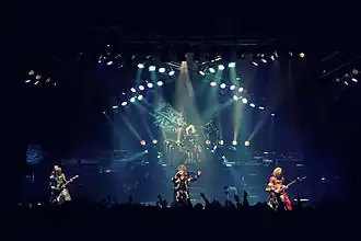 Versailles performing in Santiago, Chile in 2010