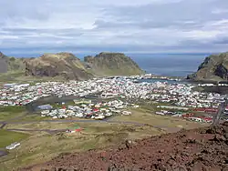 View of Vestmannaeyjabær