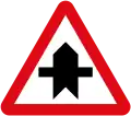 Crossroad with priority