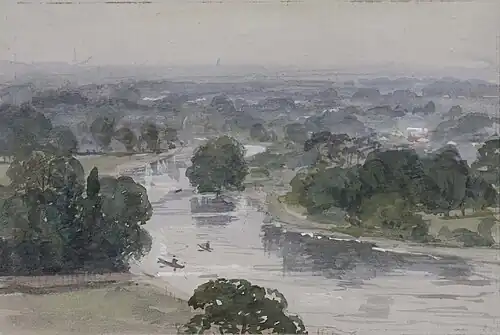 View from Star and Garter, Richmond Hill, 1800s