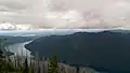 View of Lake Cushman from Mt. Rose