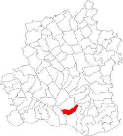 Location in Teleorman County