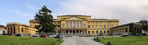 Façade of the Villa del Poggio Imperiale