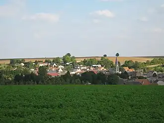 A general view of Saint-Quentin