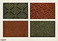 Vintage Japanese designs of key patterns from The Practical Decorator and Ornamentist by G.A & M.A. Audsley