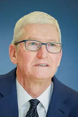 Apple CEO Tim Cook (M.B.A. 1988)[338]