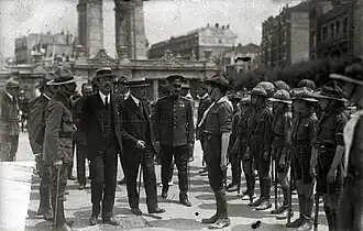 Exploradores de España, visit to San Sebastián (1920)