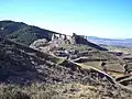 Far view of the Castle of Clavijo