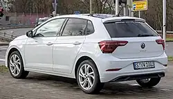 Rear three-quarter view