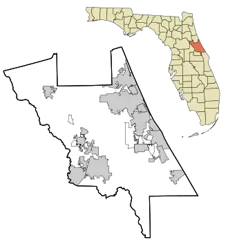 Spruce Creek Airport is located in Volusia County