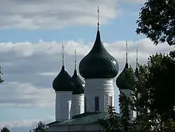 The onion domes of Ascension Church