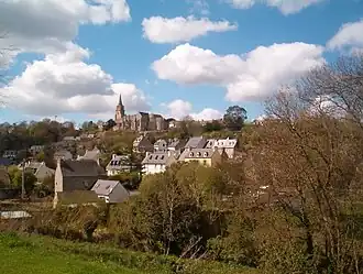 A general view of Lannion