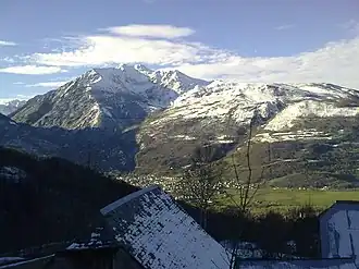 A view of the mountains, from Artalens