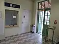 Closed ticket office