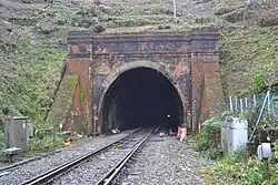 ald=Photograph showing the north portal of Wadhurst Tunnel