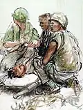 WAITING by Victory V. Reynolds, CAT VIII, 1969