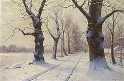 Wintry Lane