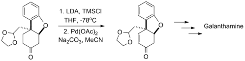 Tu synthesis of galantamine