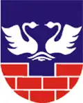 Coat of arms of Nebelschütz/Njebjelčicy