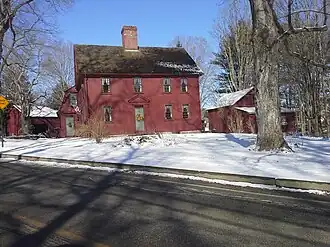 Waterman-Winsor Farm House on Austin Avenue