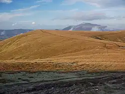 Watson's Dodd seen from Stybarrow Dodd. The slight col is to the far right.