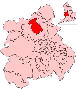 Map of constituency