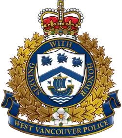 Heraldic badge of the WVPD