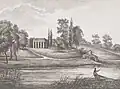 Garden in Dubiecko, before 1825