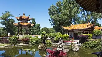 Garden of the Sichuan restaurant