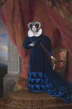 Wilhelmine of Prussia, 1833