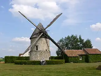 The Choix windmill in Gastins