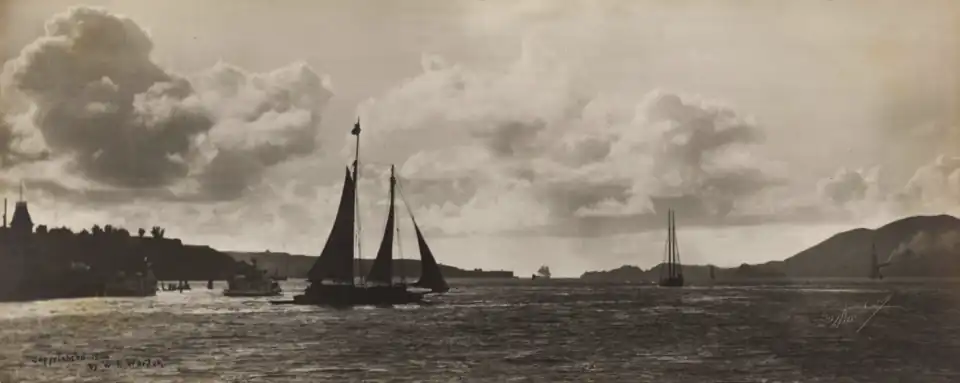 Ships on San Francisco Bay, 1904