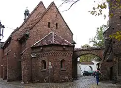 Around St Giles' Church in Wrocław, Poland