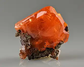 Image 55Wulfenite, by Iifar (from Wikipedia:Featured pictures/Sciences/Geology)