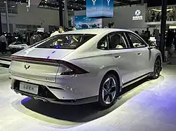 Rear view (EV)