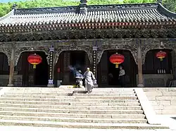 A hall at Puhua Temple.