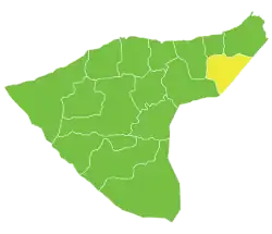 Al-Jawadiyah Subdistrict in Syria