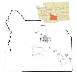 Location of Summitview, Washington