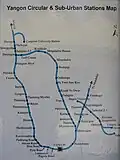Map in train
