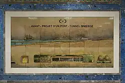 Yenikapı Metro station Tiles of tunnel plans