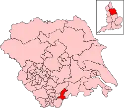 Map of constituency