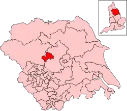 Map of constituency