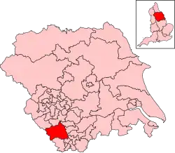 Map of constituency