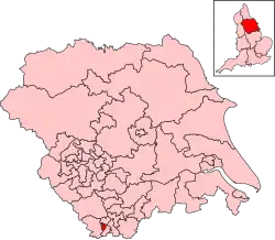 Map of constituency