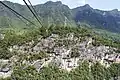 Yushan Ropeway looking west.