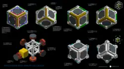 Space Engine Zero-gravity cell design