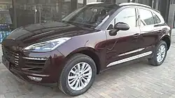 Zotye SR9 front
